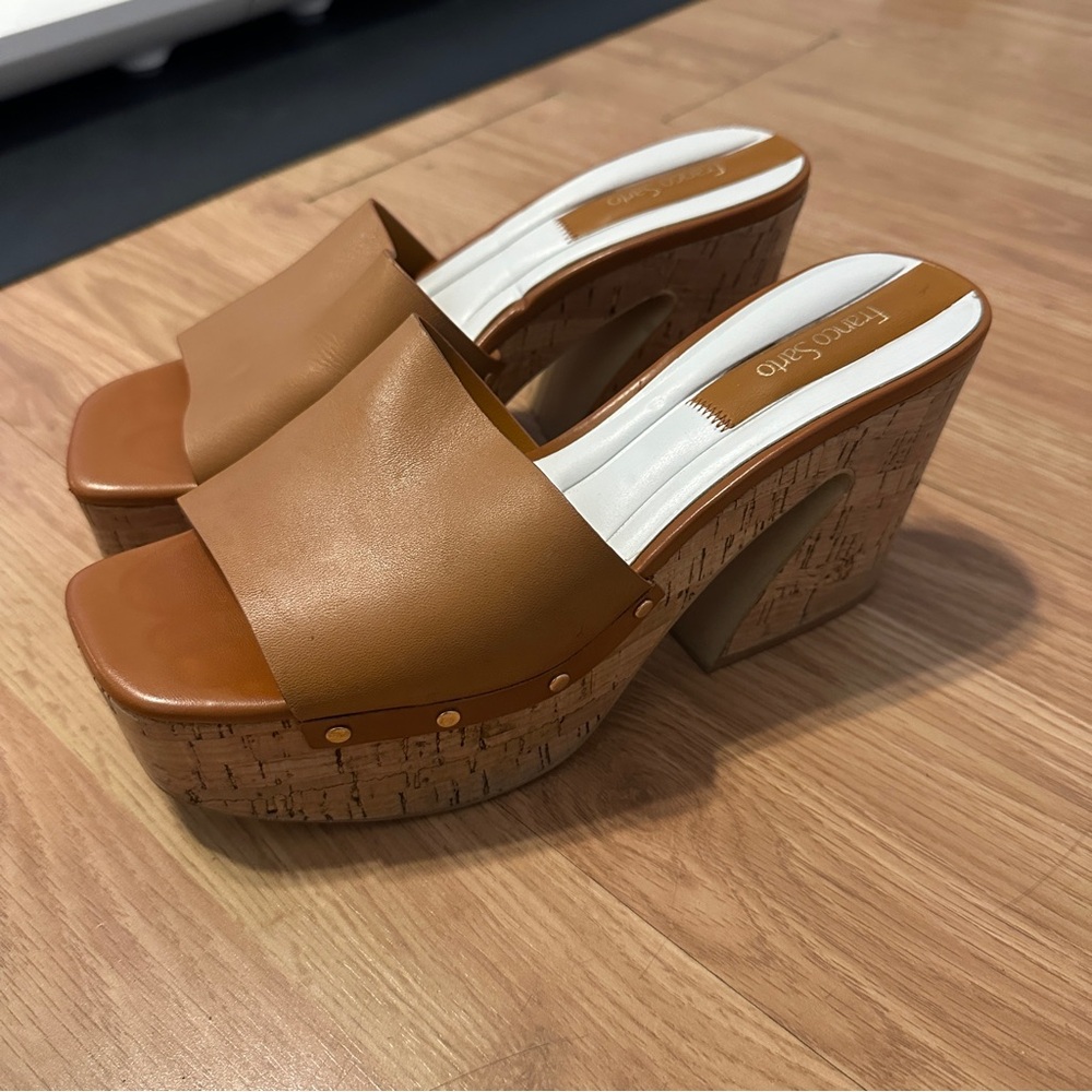 Franco Sarto Damara Womens Slide Sandals Size 8